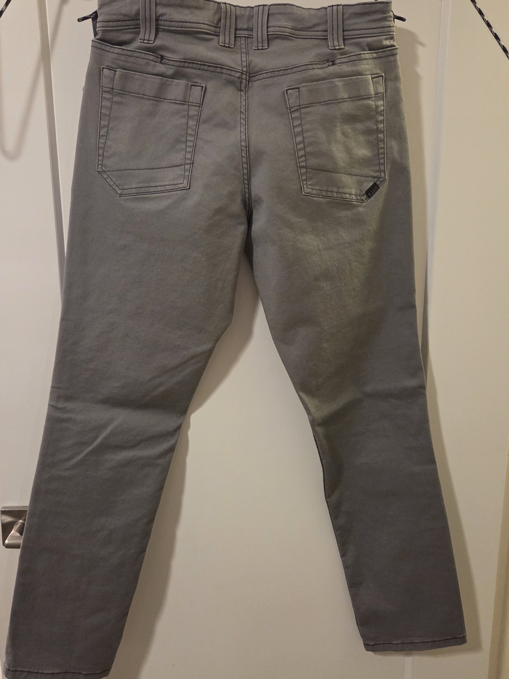5.11 Tactical Men's Defender Flex Slim Grey Jeans - Picture 2 of 5